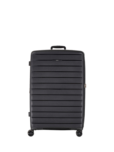 Rock Palma 4-Wheel 78cm Expandable Large Suitcase, 102L - view 2, Black