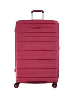 Rock Palma 4-Wheel 78cm Expandable Large Suitcase, 102L - view 2, Burgundy