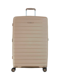 Rock Palma 4-Wheel 78cm Expandable Large Suitcase, 102L - view 2, Champagne