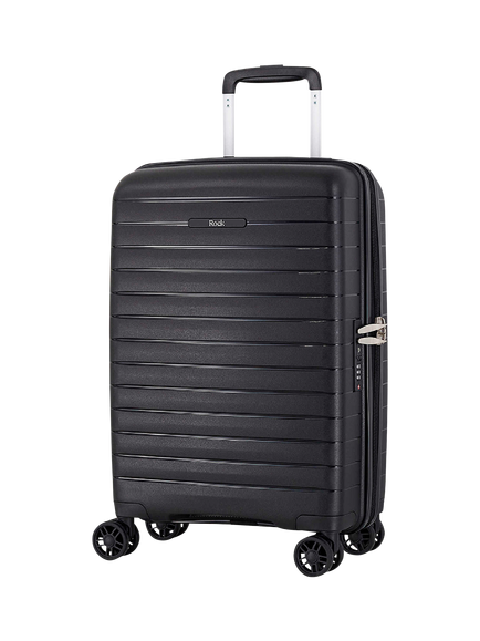 Rock Palma 4-Wheel 55cm Cabin Case, 32L, Black