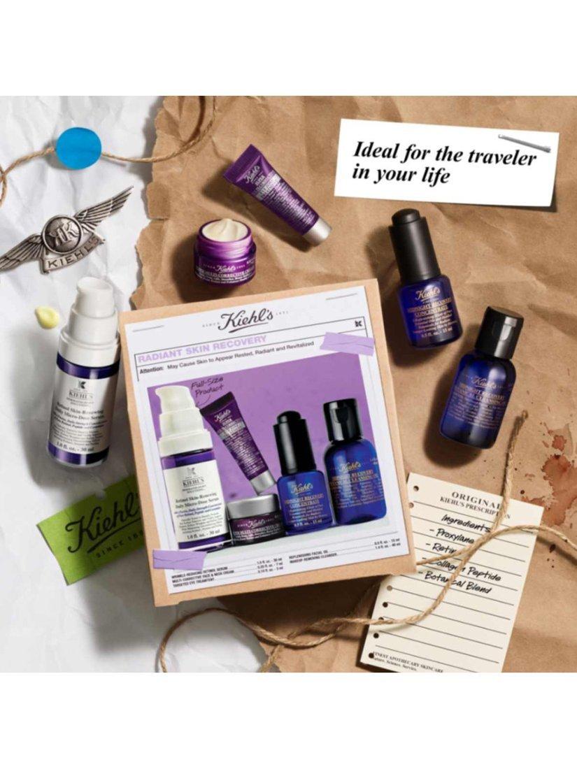 Product image 7 of 9, which shows Kiehl's Radiant Skin Recovery Skincare Gift Set