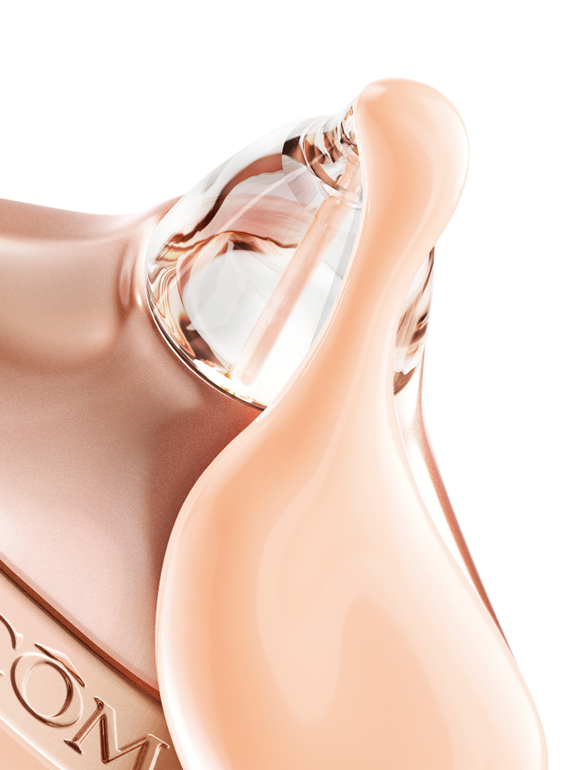 Product image 2 of 9, which shows Lancôme Skin Idôle 3 Serum Supertint Foundation, 28N