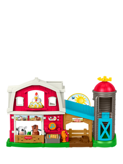 Fisher-Price Little People Caring Fun Animal Farm Playset, Multi