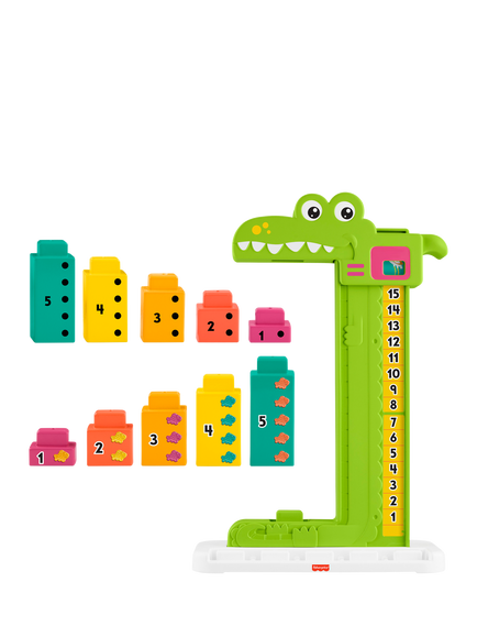 Fisher-Price Adding Alligator Learning Toy, Multi