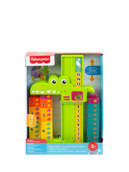 Fisher-Price Adding Alligator Learning Toy - view 2, Multi