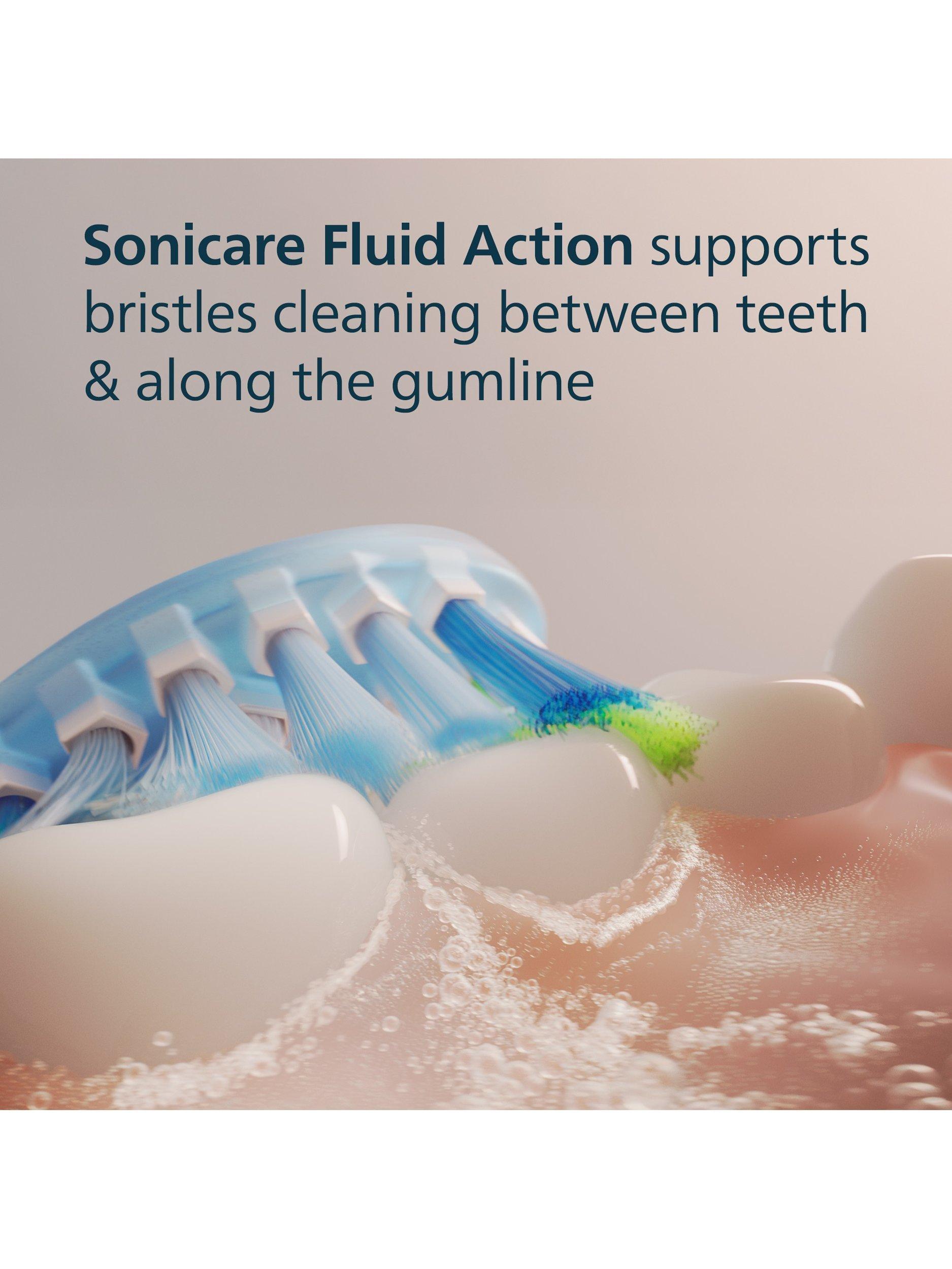 Product image 5 of 9, which shows Sonicare HX9045/87 C3 Premium Plaque Defence Replacement Toothbrush Heads, Pack of 5, White