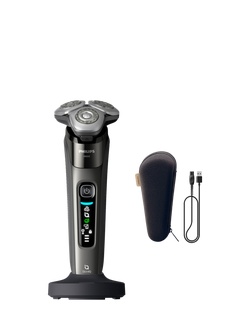 Philips X9002/10 i9000 Wet & Dry Electric Shaver, Dark Slate - view 2, Dark Slate