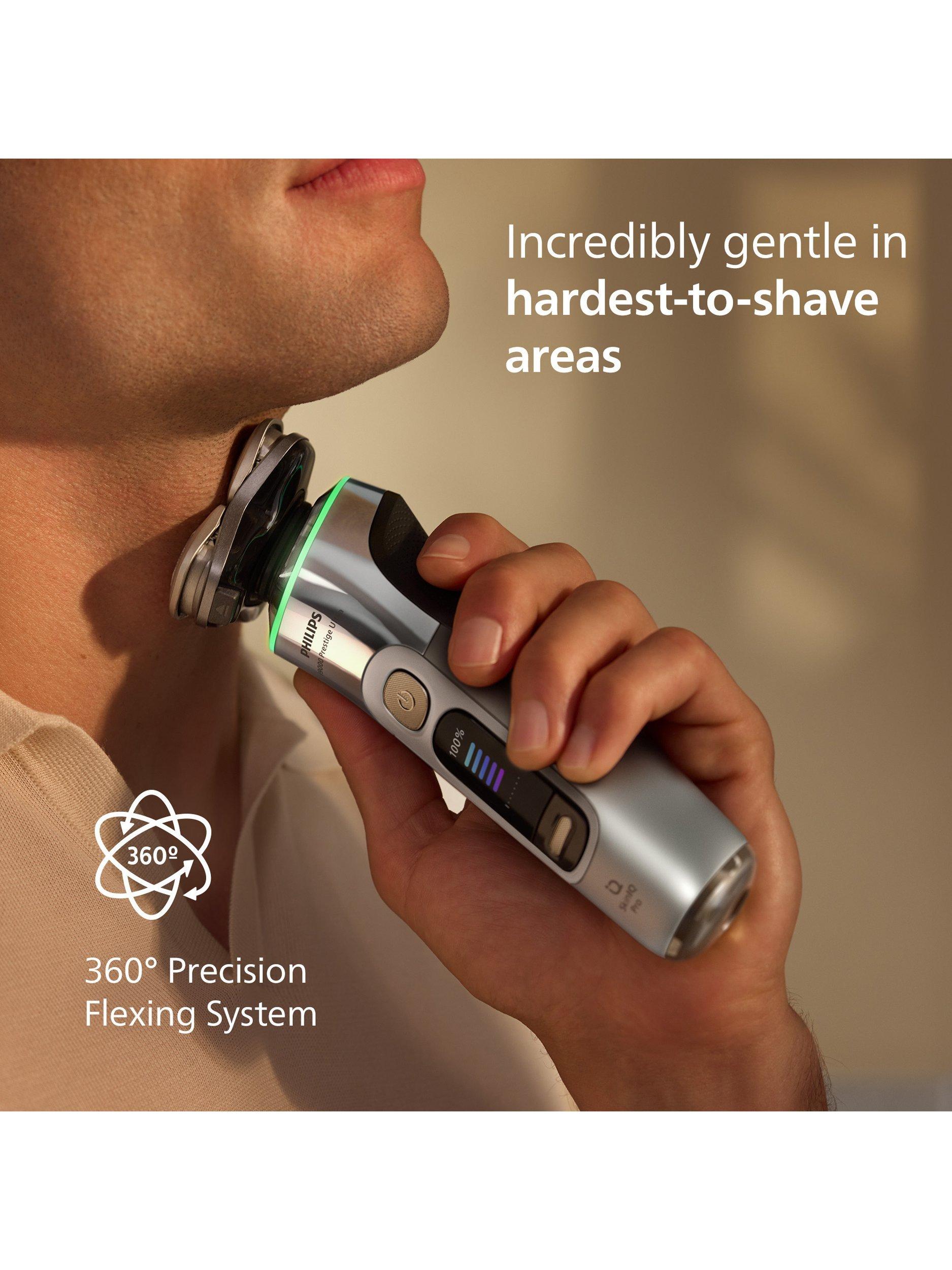 Product image 4 of 6, which shows Philips XP9404/46 i9000 Prestige Ultra Shaver, Chrome