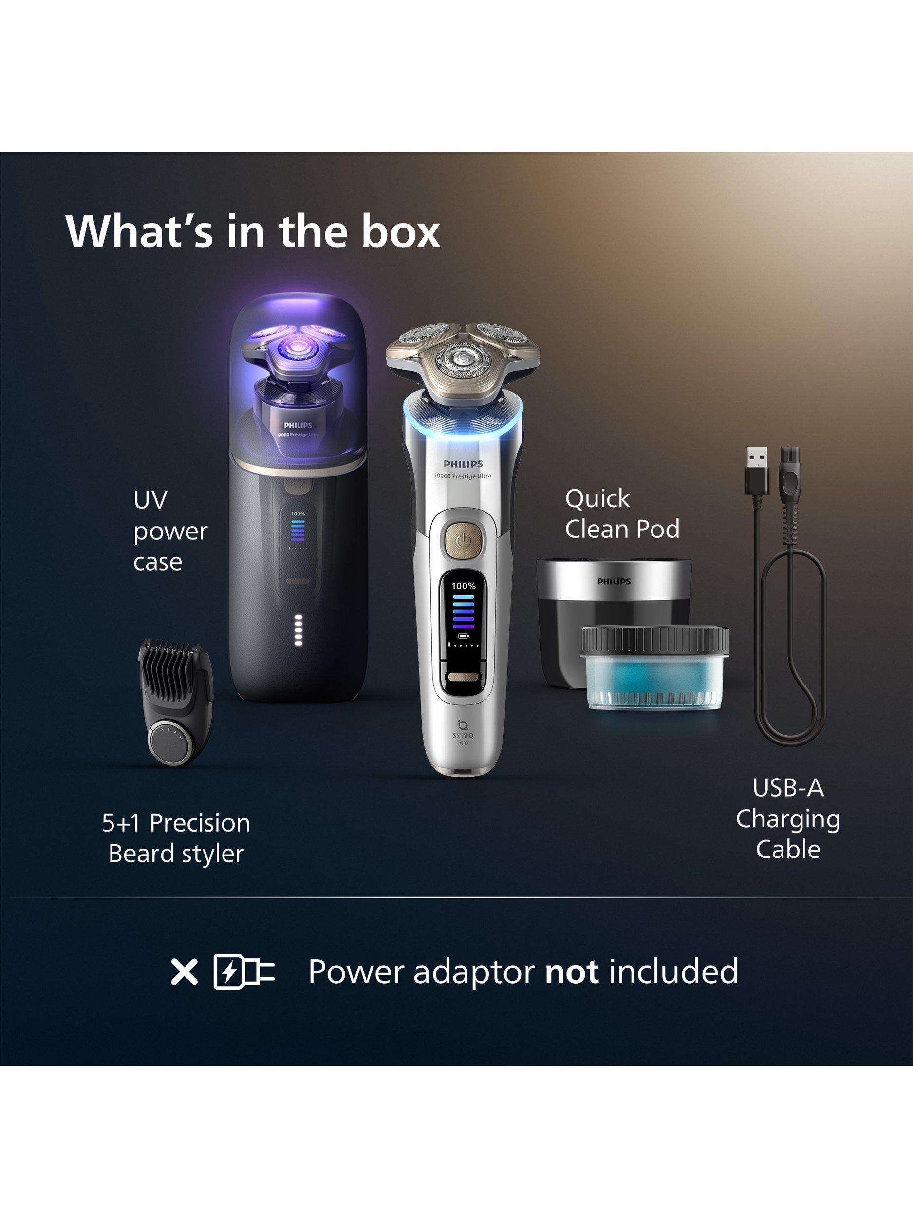 Product image 6 of 6, which shows Philips XP9404/46 i9000 Prestige Ultra Shaver, Chrome