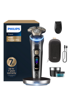 Philips XP9402/31 i9000 Prestige Ultra Wet & Dry Electric Shave, Dark Slate, Dark Slate