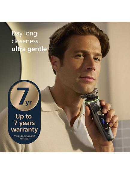 Philips XP9402/31 i9000 Prestige Ultra Wet & Dry Electric Shave, Dark Slate - view 2, Dark Slate