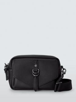John Lewis Small Utility Crossbody Bag, Black, Black
