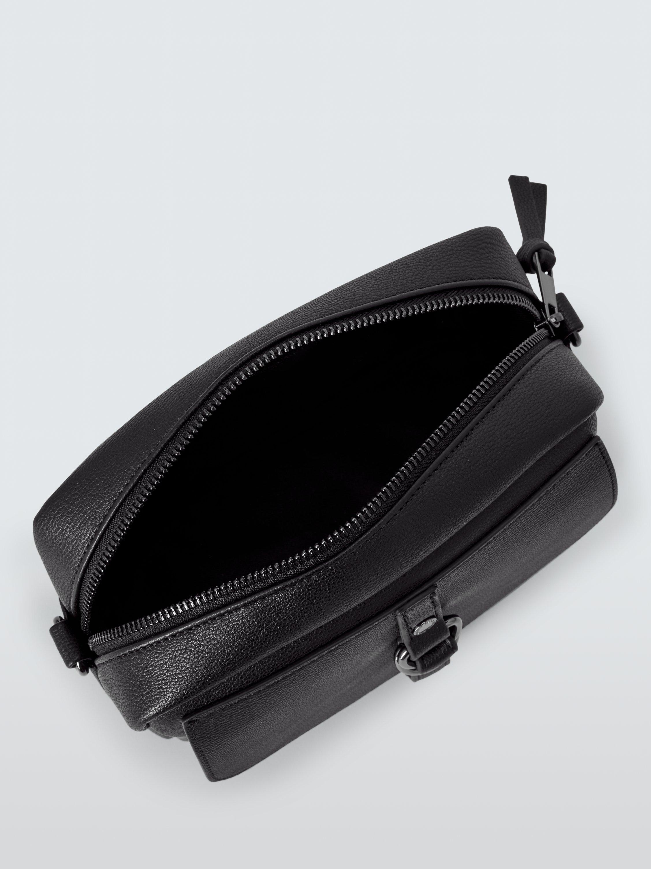 Product image 4 of 6, which shows John Lewis Small Utility Crossbody Bag, Black