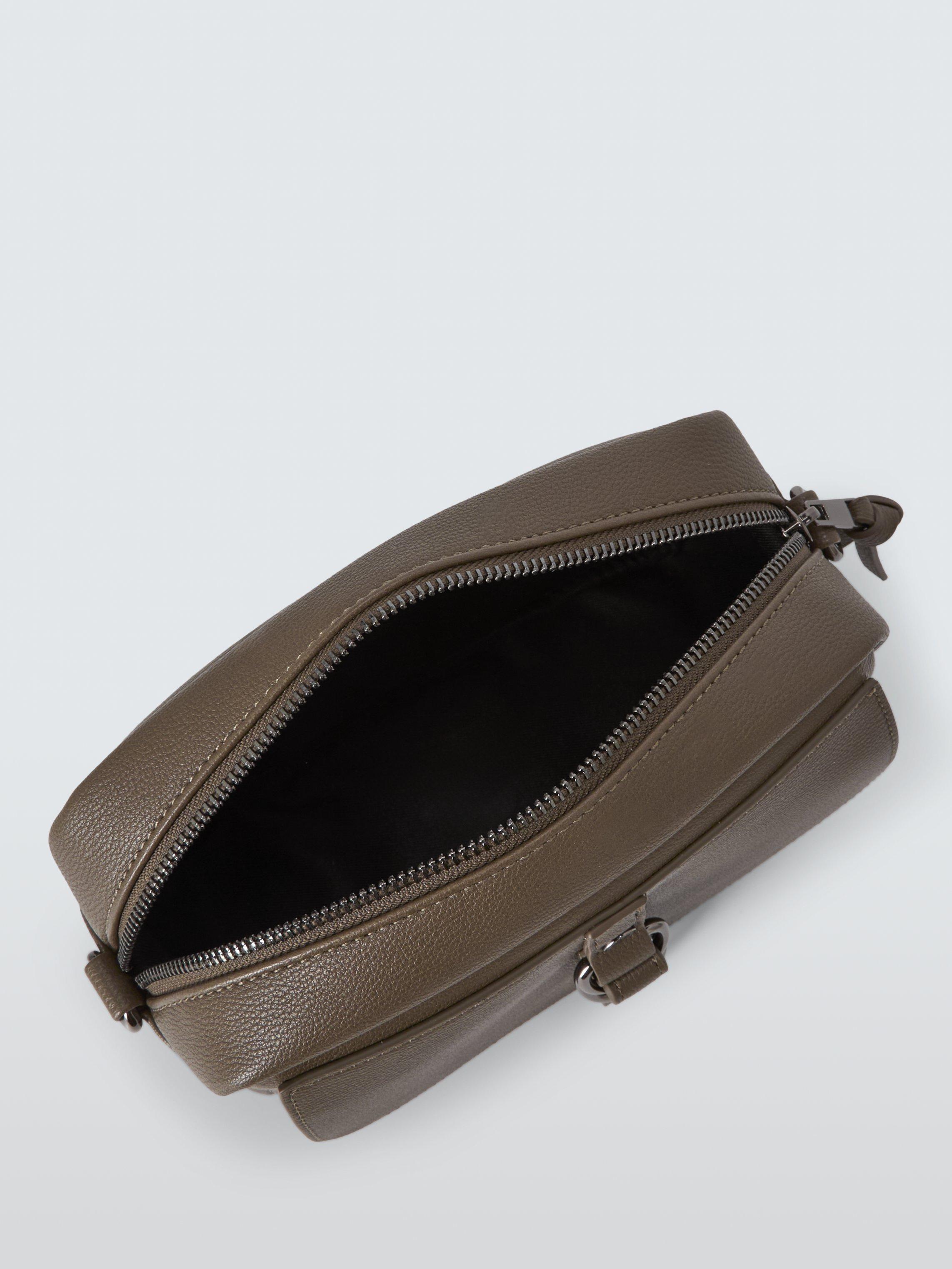 Product image 4 of 6, which shows John Lewis Small Utility Crossbody Bag, Khaki