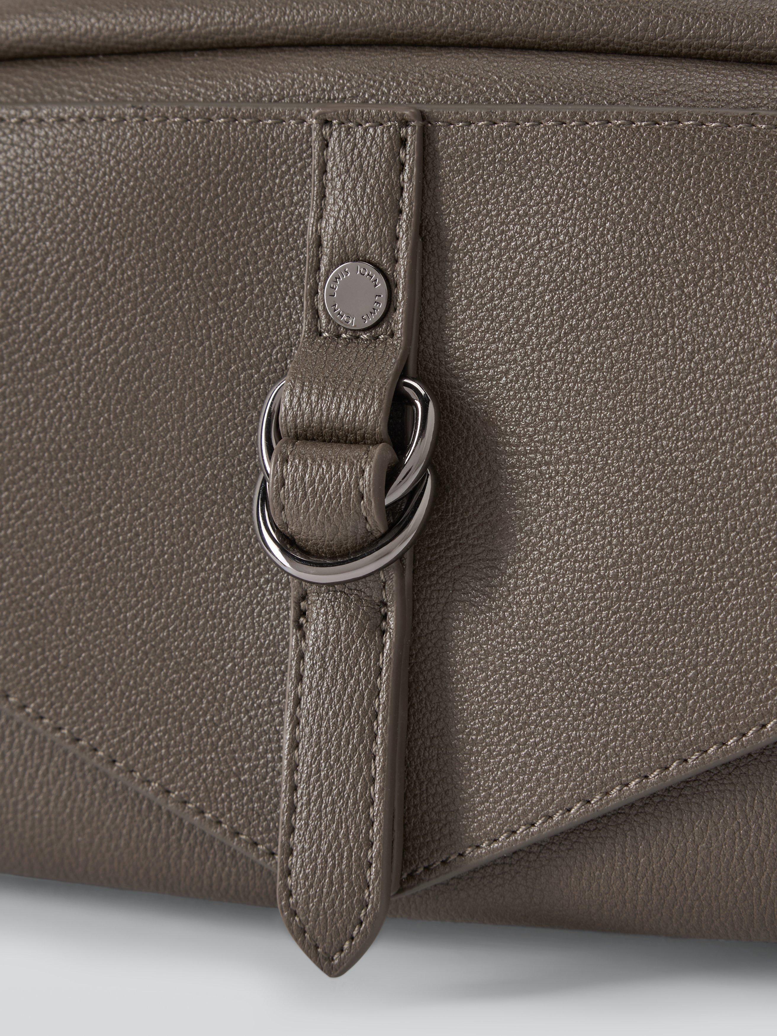 Product image 5 of 6, which shows John Lewis Small Utility Crossbody Bag, Khaki