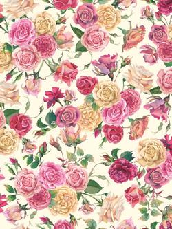 Emma Bridgewater Roses Wrapping Paper, 3m - view 2, Multi