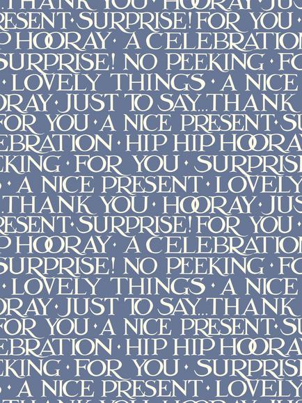 Emma Bridgewater No Peeking Wrapping Paper, 3m - view 2, Multi