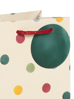 Emma Bridgewater Polka Dot Gift Bag, Multi - view 2, Multi