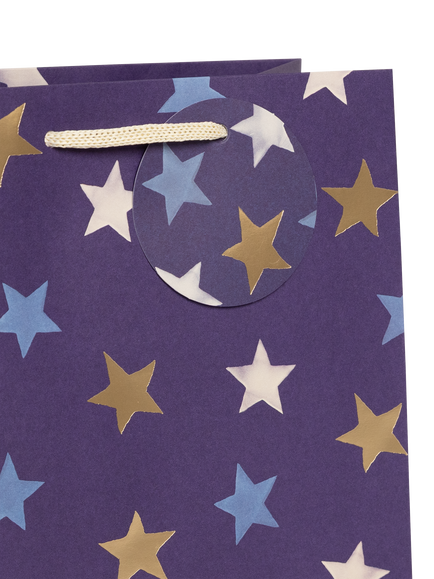 Emma Bridgewater Stars Gift Bag, Medium, Multi - view 2, Multi