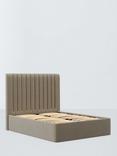John Lewis Fleur Ottoman Storage Upholstered Bed Frame, Super King Size