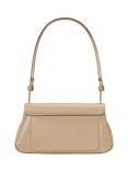 kate spade new york Grace Fine Grain Leather Shoulder Bag, Taupe