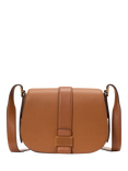 kate spade new york Nouveau Crossbody Leather Saddle Bag, Tan