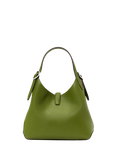 kate spade new york Deco Pebbled Leather Crossbody Tote Bag, Jungle Vine