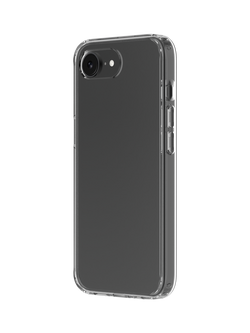 QDOS Hybrid Case for iPhone 16e, Clear - view 2, Clear
