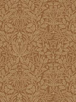William Morris At Home Acorn Furnishing Fabric, Russet