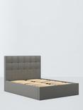 John Lewis Express Ingrid Ottoman Storage Upholstered Bed Frame, Double
