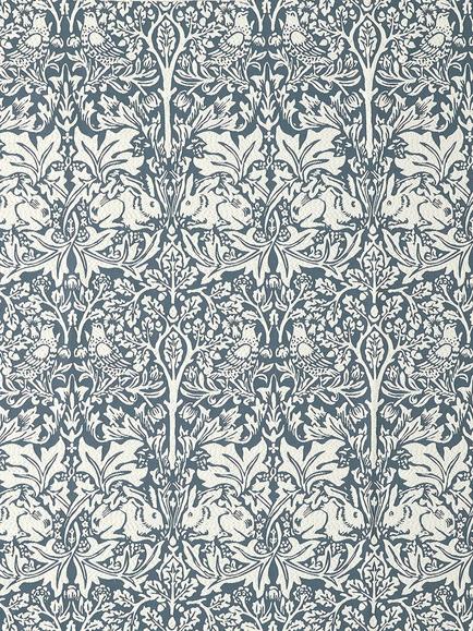 Brother Rabbit Woven Furnishing Fabric, River