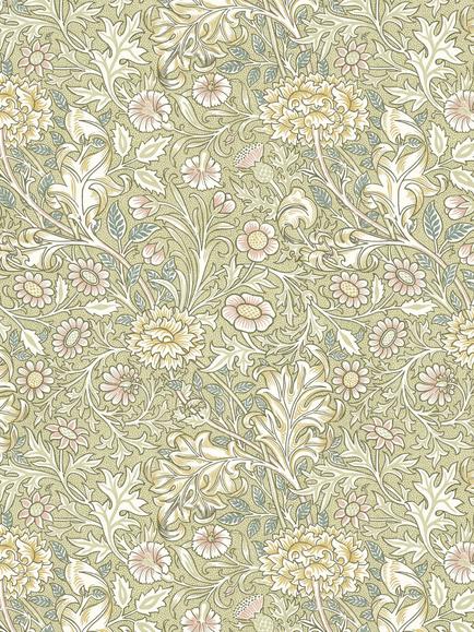 Double Bough Furnishing Fabric, Apple