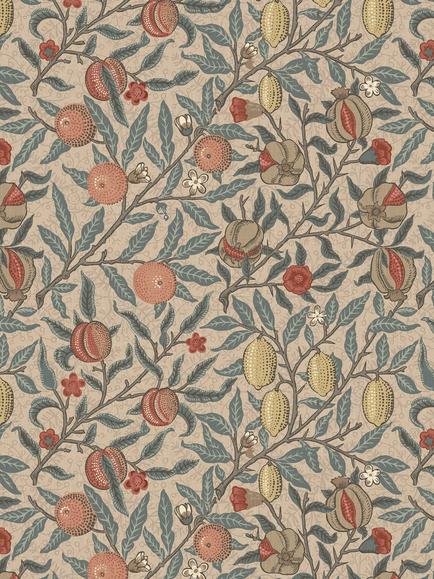 Fruit Furnishing Fabric, Clay
