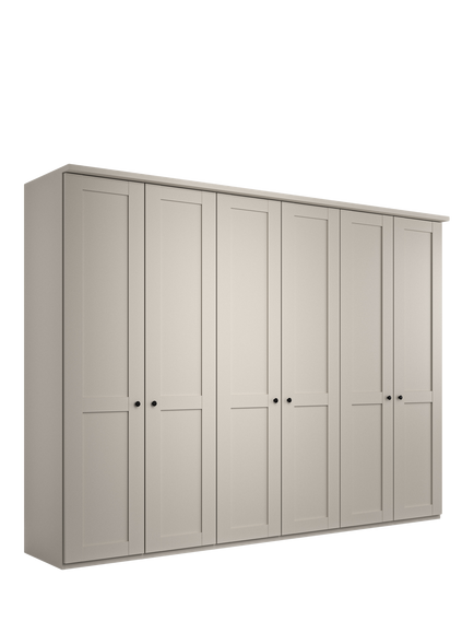 John Lewis Marlow 300cm Hinged Wardrobe, Champagne, Champagne