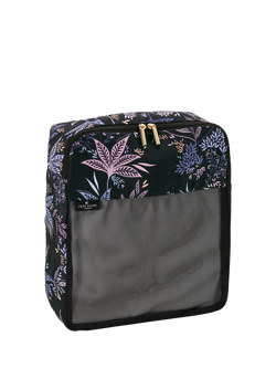 Sara Miller Black Botanic Packing Cubes Set, 4 Piece, Black/Multi, Black/Multi