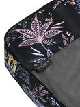 Sara Miller Black Botanic Packing Cubes Set, 4 Piece, Black/Multi