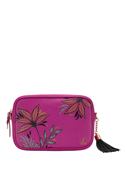 Sara Miller Crossbody Camera Bag, Pink/Multi