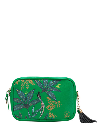 Sara Miller Crossbody Camera Bag, Green/Multi