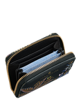 Sara Miller Small Zip Purse, Black/Multi