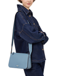 Mulberry Billie Small Classic Grain Leather Cross Body Bag, Brighton Blue
