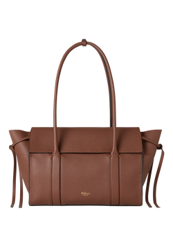 Mulberry Medium Soft Bayswater Heavy Grain Leather Shoulder Bag, Bright Oak