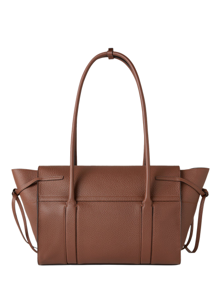 Mulberry Medium Soft Bayswater Heavy Grain Leather Shoulder Bag - view 2, Bright Oak