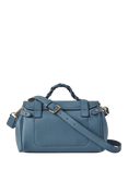 Mulberry Mini Alexa Heavy Grain Leather Cross Body Bag, Brighton Blue
