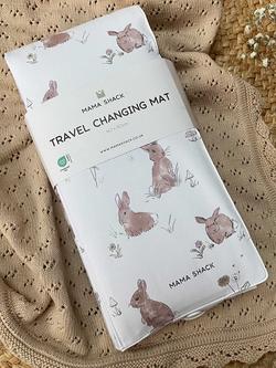 MAMA SHACK Travel Changing Mat - view 2, Bunnies
