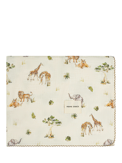 MAMA SHACK Muslin Swaddle, Safari