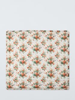 John Lewis x Sanderson Stapleton Park Quilted Bedspread, Parchment - view 2, Parchment