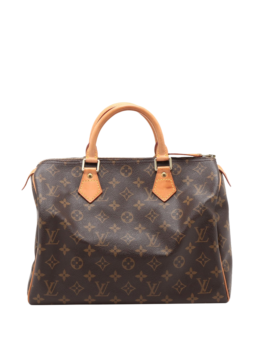 Pre-loved Louis Vuitton Vintage 2003 Monogram Speedy Grab Bag, Brown