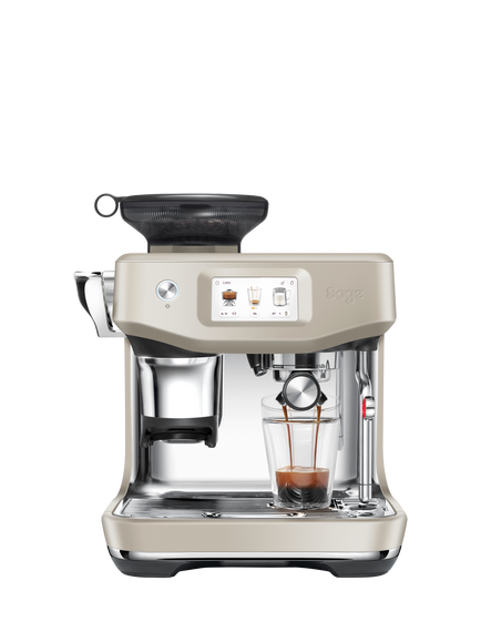 Sage Barista Touch Impress Bean to Cup Coffee Machine with Cold Extraction, Almond Nougat
