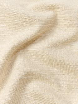 John Lewis Chunky Linen Viscose Furnishing Fabric - view 2, Natural