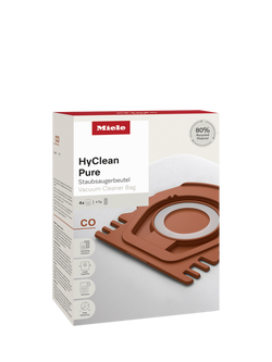 Miele HyClean Pure Co Vacuum Cleaner Bags & Filter Set Pack of 4 - view 2, Multi